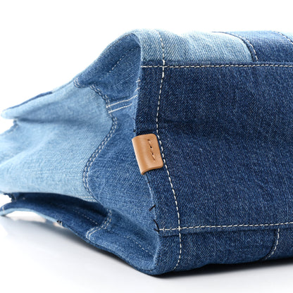 Marc Jacobs Denim Canvas Large The Tote Bag Blue 10 of 14