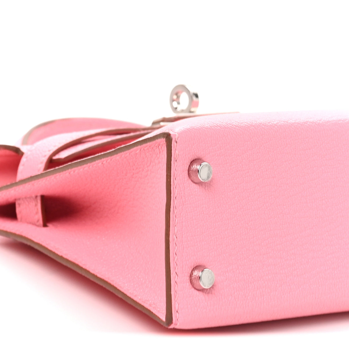 Hermes Chevre Mysore Mini Kelly Sellier 20 Rose Confetti 9 of 11