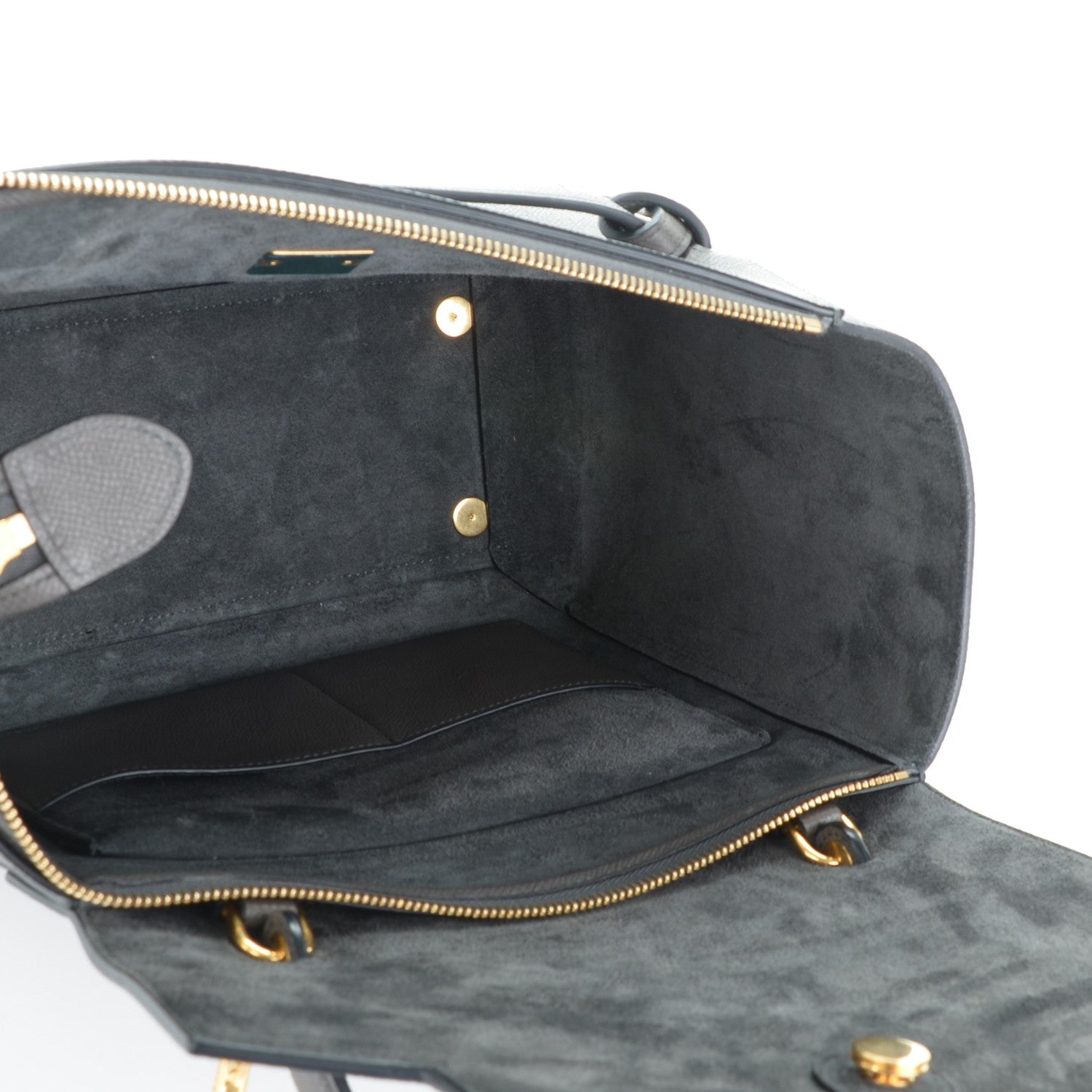 Celine Grained Calfskin Mini Belt Bag Grey 5 of 7