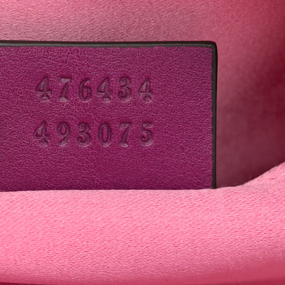 Gucci Velvet Matelasse GG Marmont Belt Bag 95 38 Violet Cyclamen 7 of 11
