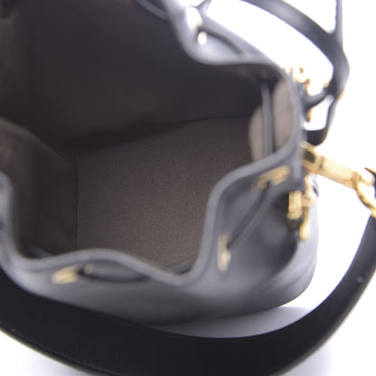 Fendi Vitello Liberty Lucido F is Fendi Mini Mon Tresor Bucket Bag Black 5 of 10