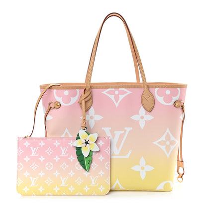 Louis Vuitton Monogram Giant By The Pool Neverfull MM Light Pink 1 of 12