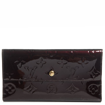 Louis Vuitton Vernis Porte Tresor International Wallet Amarante 1 of 8