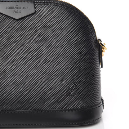 Louis Vuitton Epi Alma Mini Black 9 of 9