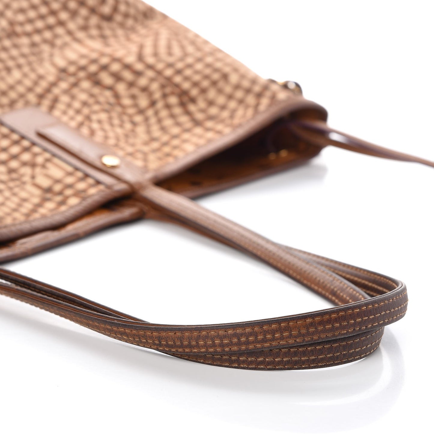 Visetos Liz Reversible Shopper Tote Cognac