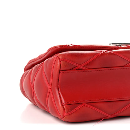 Louis Vuitton Lambskin Malletage GO-14 PM Red 8 of 11
