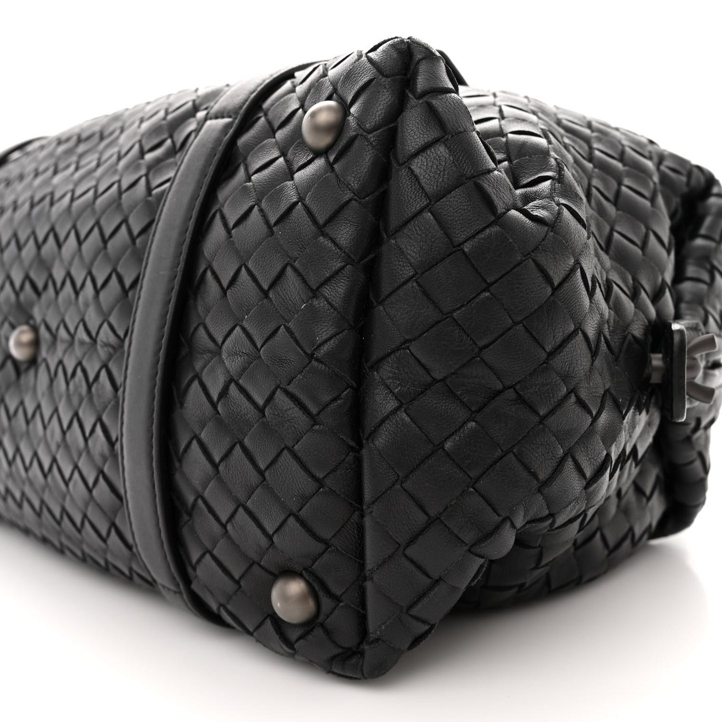 Nappa Intrecciato Montaigne Bag Black