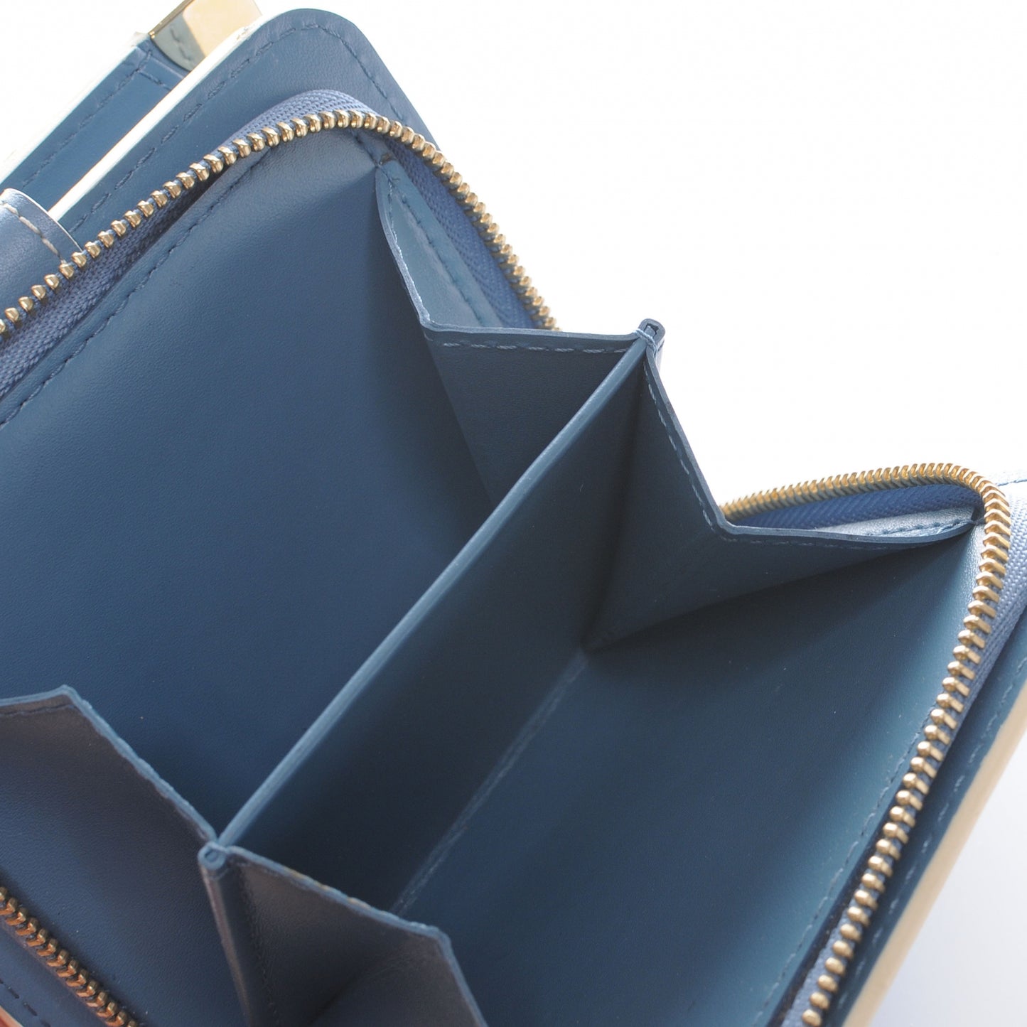 Suhali Compact Zipped Wallet Blue