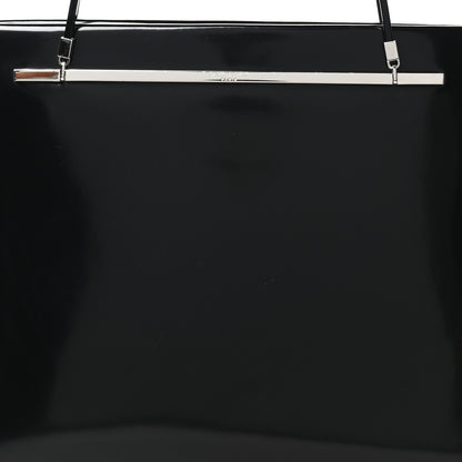Saint Laurent Patent Calfskin Suzanne Shopping Tote Black 11 of 17