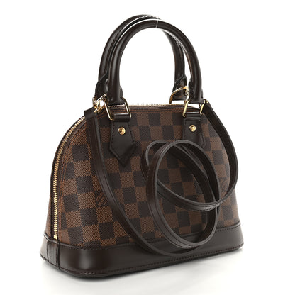 Louis Vuitton Damier Ebene Alma BB 2 of 12