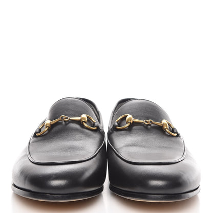 Gucci Lambskin Womens Brixton Horsebit Loafers 36.5 Black 10 of 18