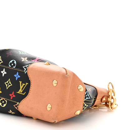 Louis Vuitton Monogram Multicolor Judy MM Black 9 of 11
