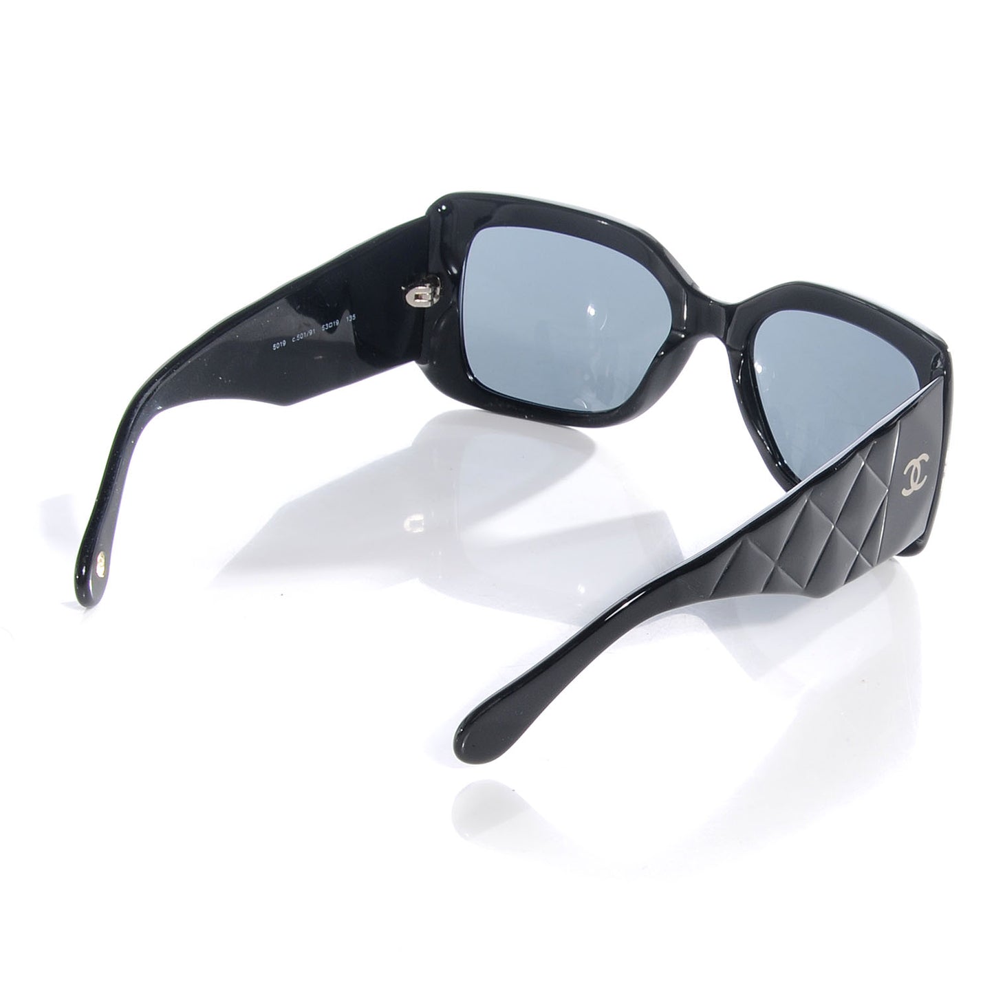 Quilted Sunglasses 5019 Black