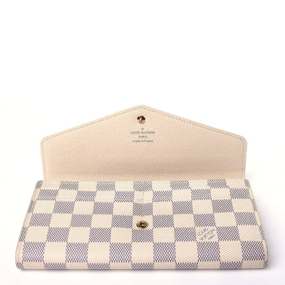 Louis Vuitton Damier Azur Sarah Wallet NM 10 of 10