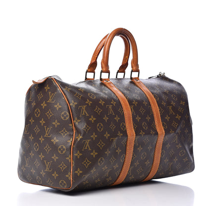 Louis Vuitton Monogram Keepall 45 3 of 22
