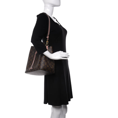 Louis Vuitton Monogram Neonoe MM Rose Poudre 2 of 9