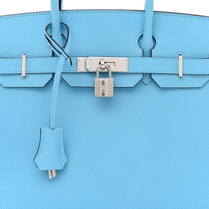 Hermes Epsom Birkin 30 Celeste 8 of 11