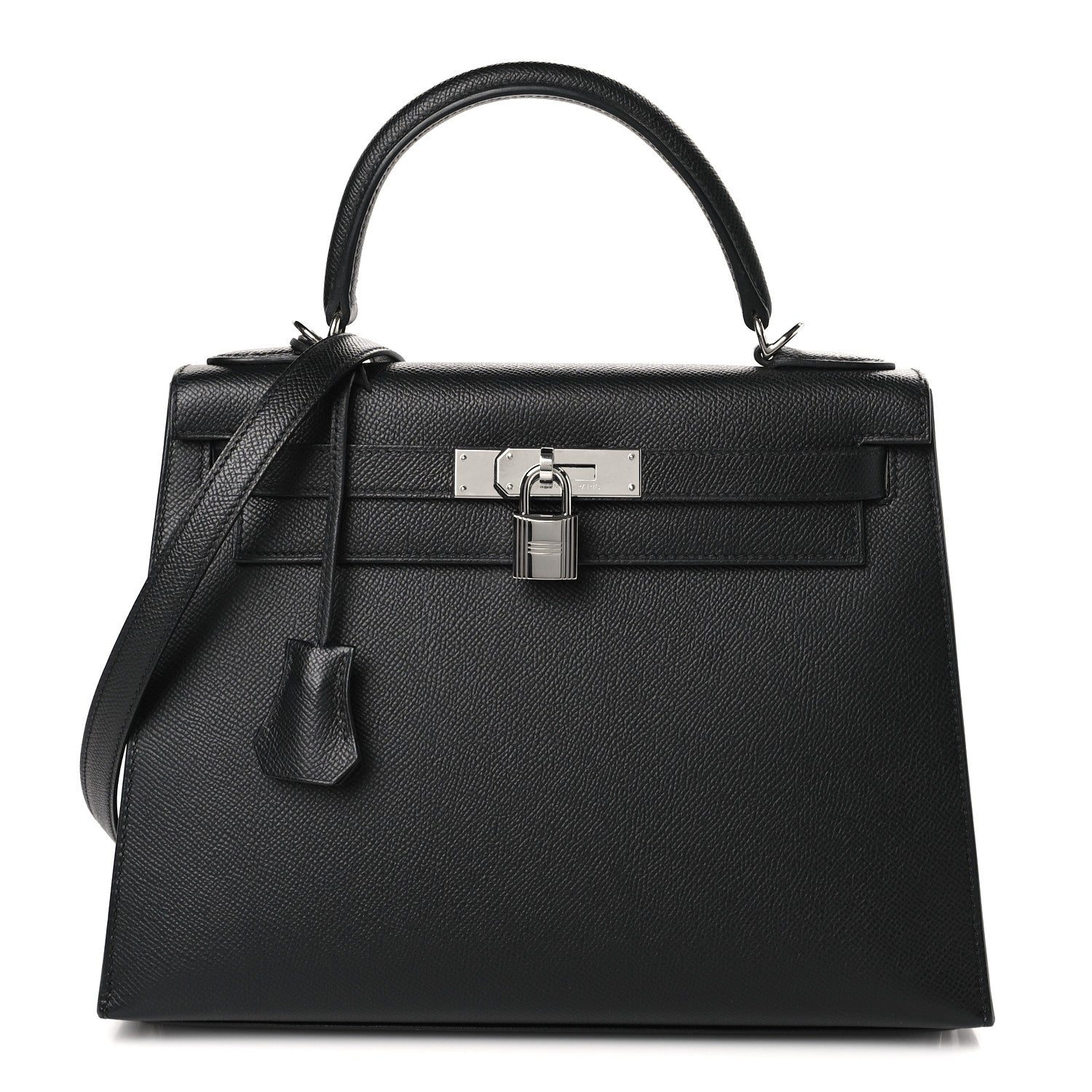 Hermes Epsom Kelly Sellier 28 Black 1 of 9