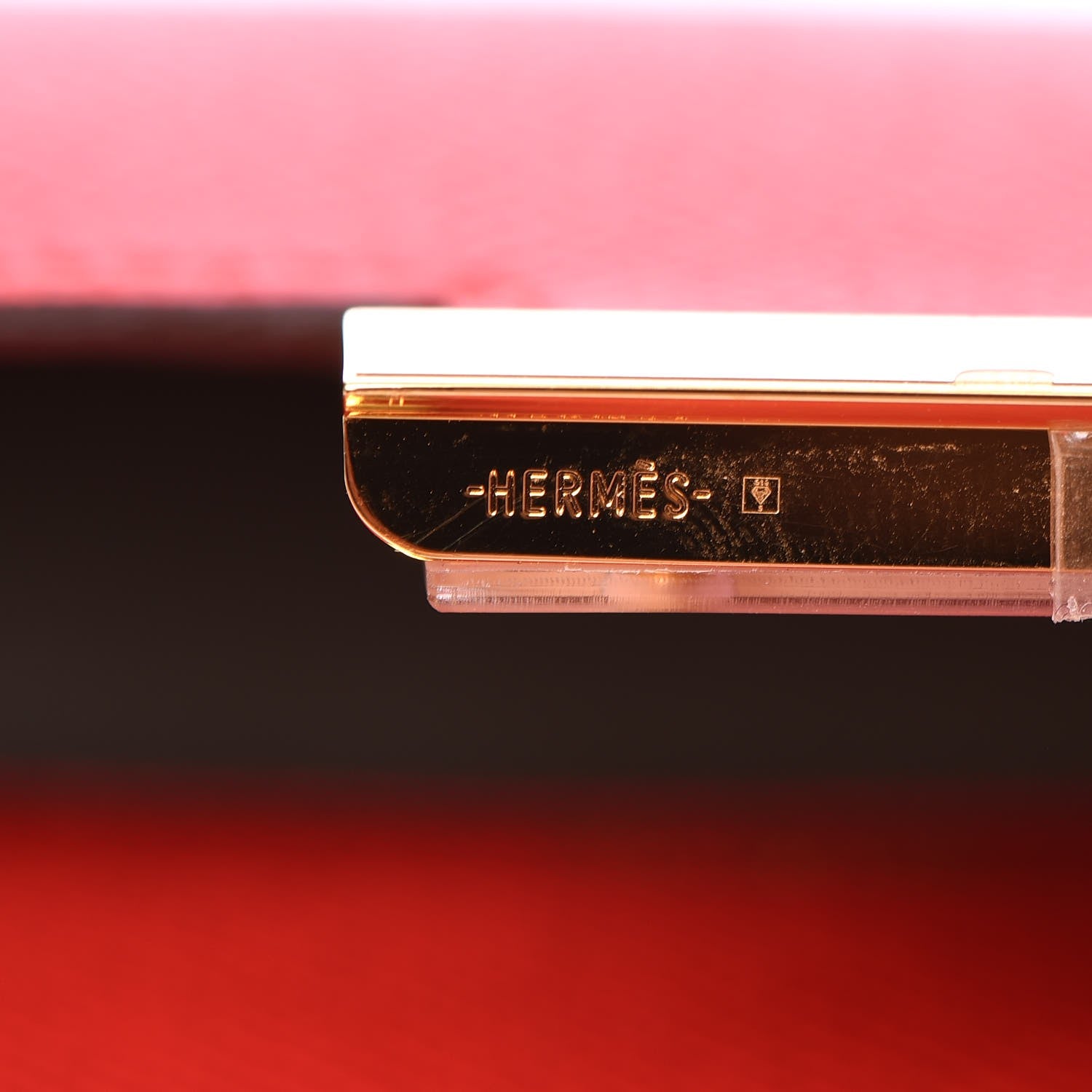 Hermes Epsom Horseshoe Constance 18 Rouge Tomate Etoupe 13 of 16