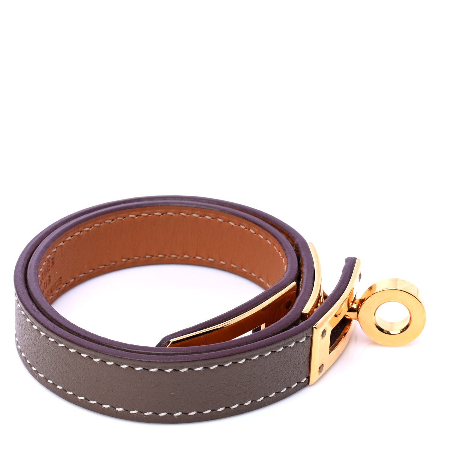 Hermes Swift Kelly Double Tour Bracelet S Etoupe 3 of 6