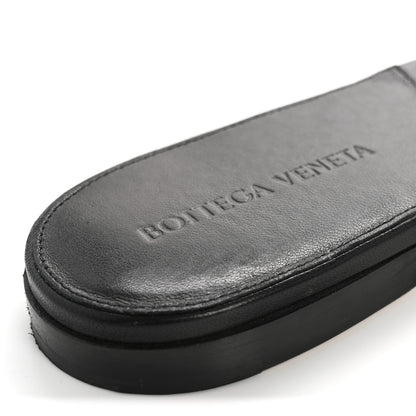 Bottega Veneta Nappa Quilted Rubber Lido Flat Sandals 40 Black 9 of 11