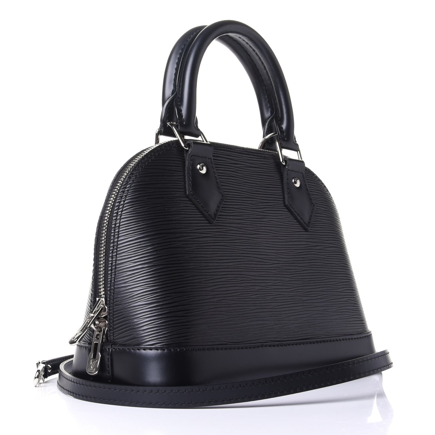 Louis Vuitton Epi Alma BB Black 2 of 4