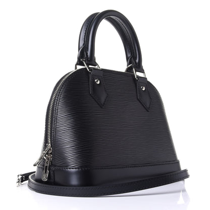 Louis Vuitton Epi Alma BB Black 2 of 4