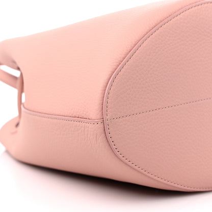 Burberry Grainy Calfskin Small TB Bucket Bag Dusty Pink 7 of 8