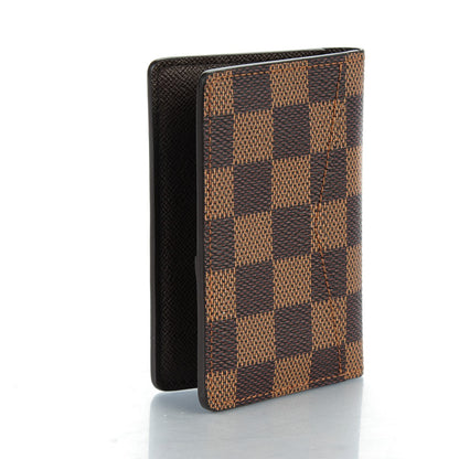 Louis Vuitton Damier Ebene Pocket Organizer NM 3 of 7