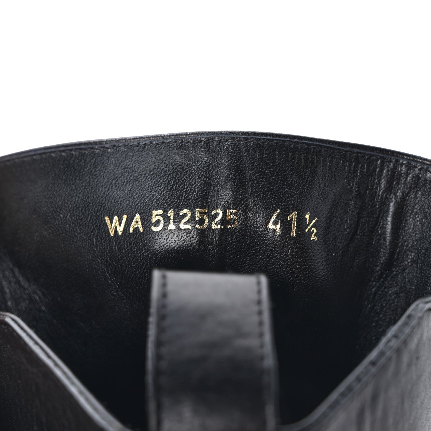 Saint Laurent Calfskin Dare 25 Jodhpur Ankle Boots 41.5 Black 8 of 9