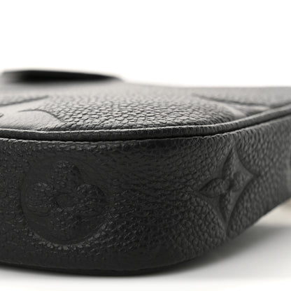 Louis Vuitton Empreinte Monogram Giant Multi Pochette Accessories Mini Pochette Black 16 of 17