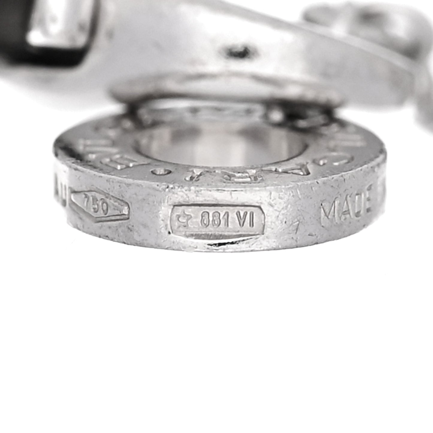 18K White Gold Diamond BVLGARI BVLGARI Openwork Bracelet ML