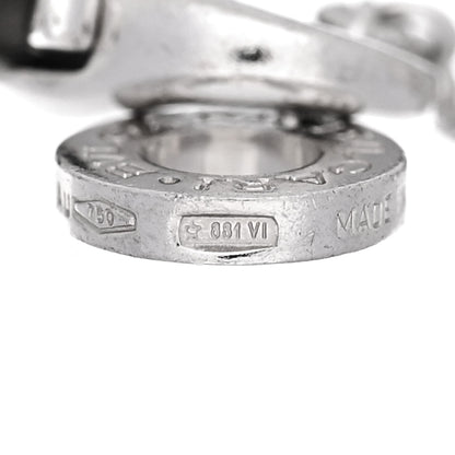 Bulgari 18K White Gold Diamond BVLGARI BVLGARI Openwork Bracelet ML 6 of 7
