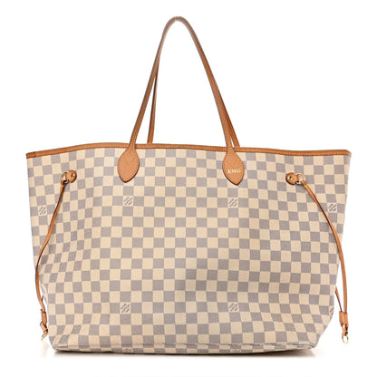 Louis Vuitton Damier Azur Neverfull GM 1 of 14