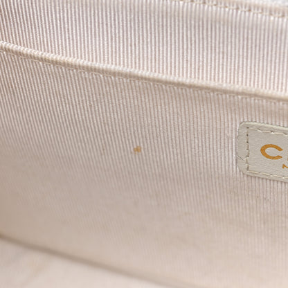 Chanel Calfskin Quilted Medium Wild Stitch Flap White 11 of 19