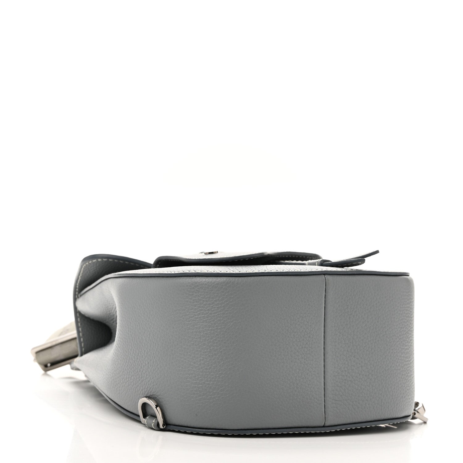 Christian Dior Grained Calfskin Mini Gallop Sling Bag Grey 4 of 9