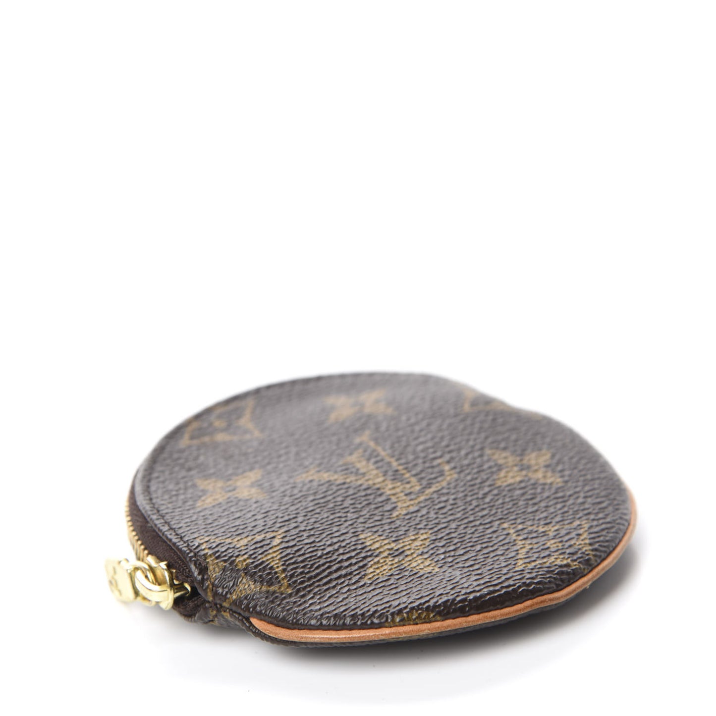 Monogram Round Coin Purse