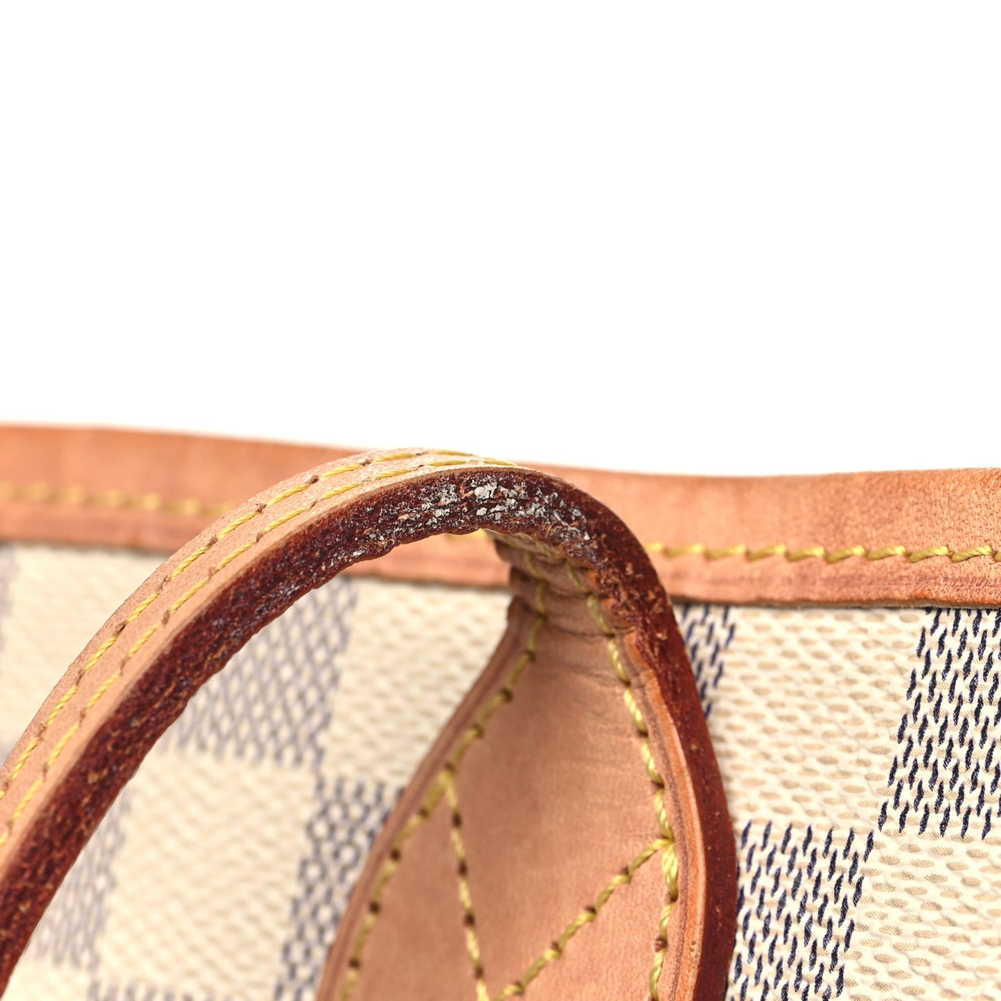 Damier Azur Neo Neverfull MM Rose Ballerine