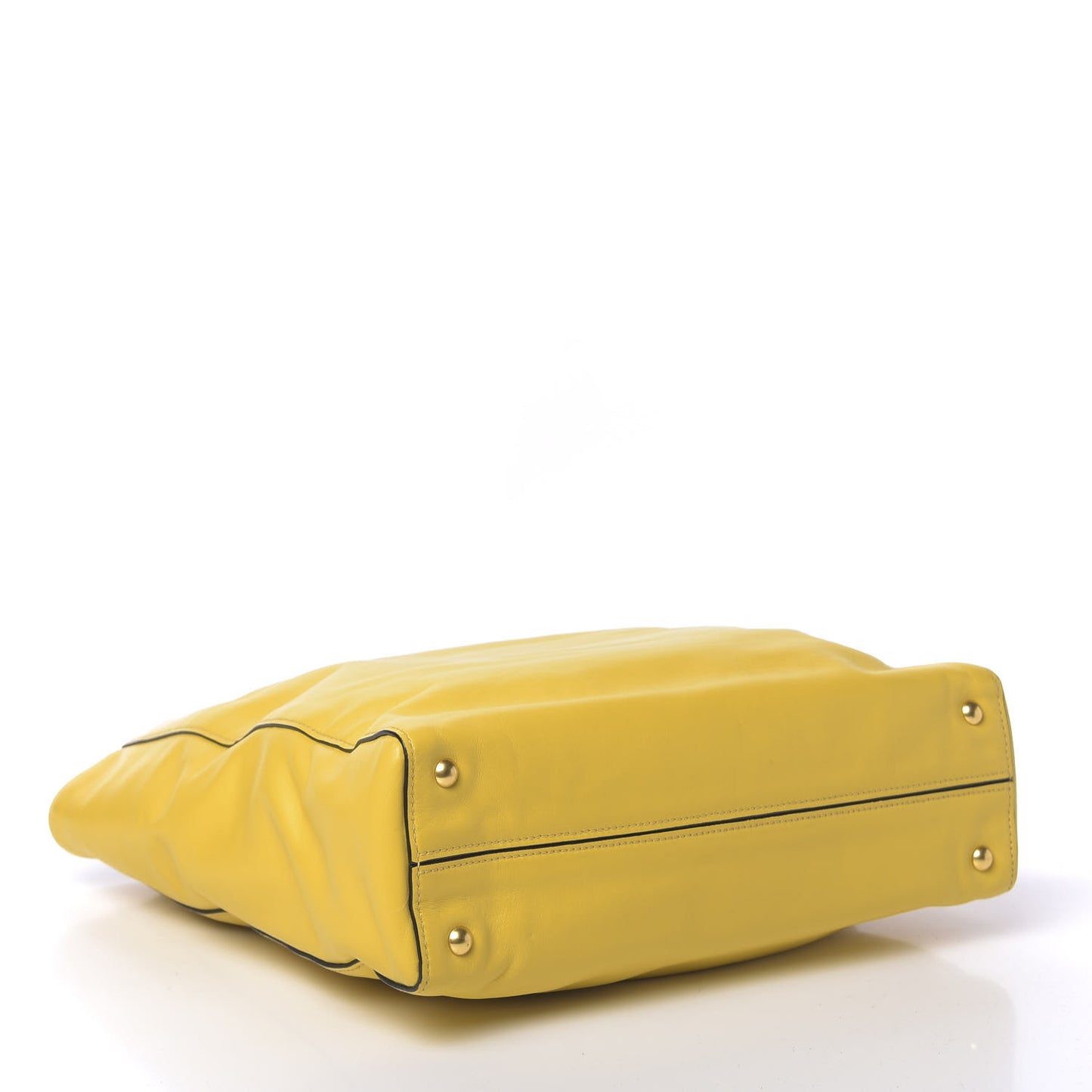 Vitello Soft Calf Tote Yellow