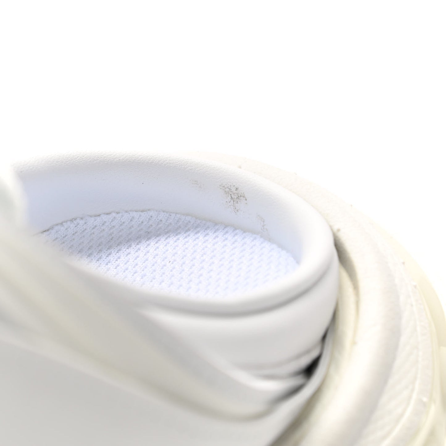 Mesh Nylon Womens Track Mules 36 White