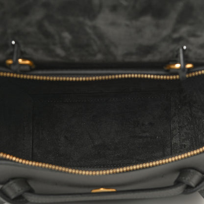 Celine Grained Calfskin Nano Belt Bag Grey 5 of 13