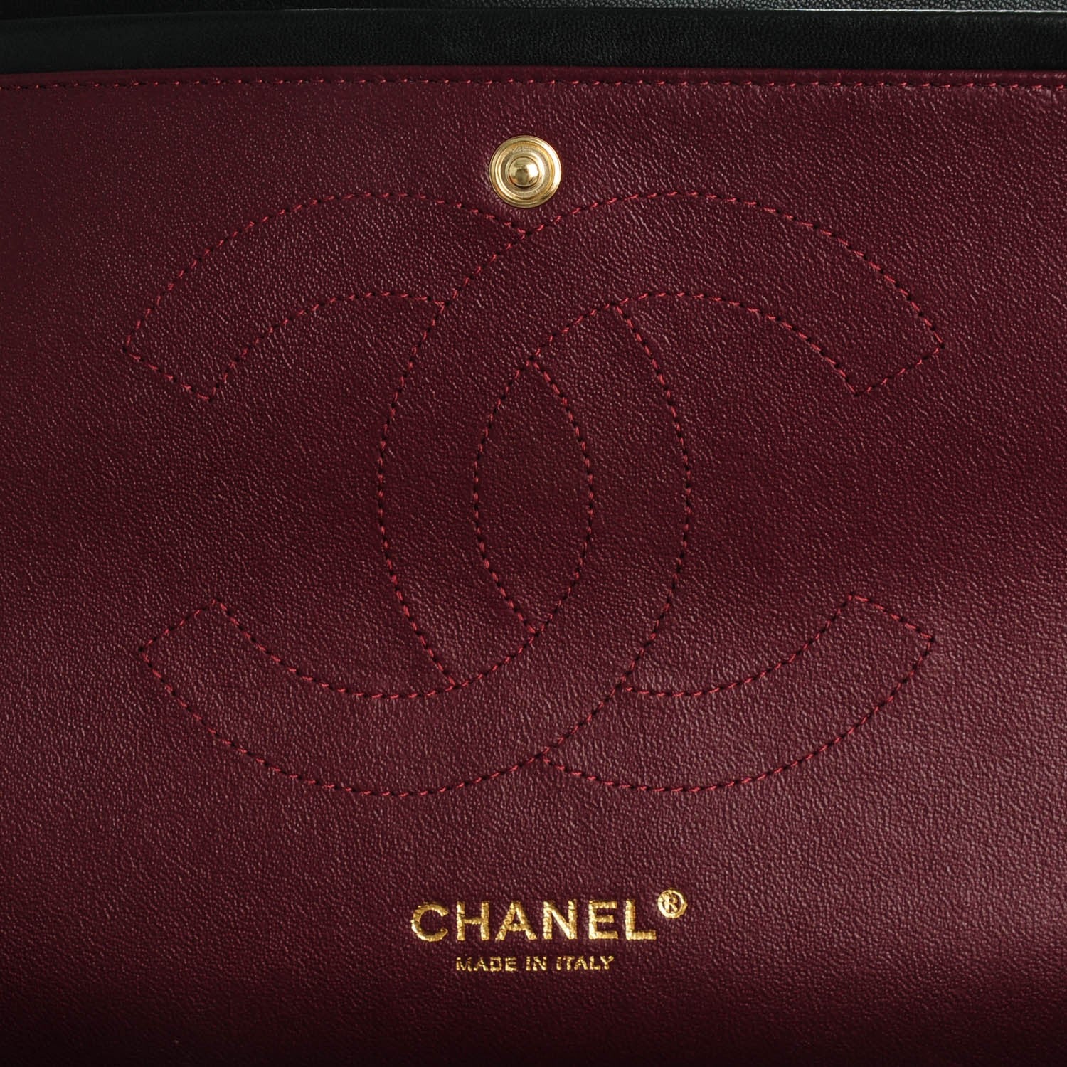 Chanel Lambskin Quilted Jumbo Double Flap Black 6 of 9