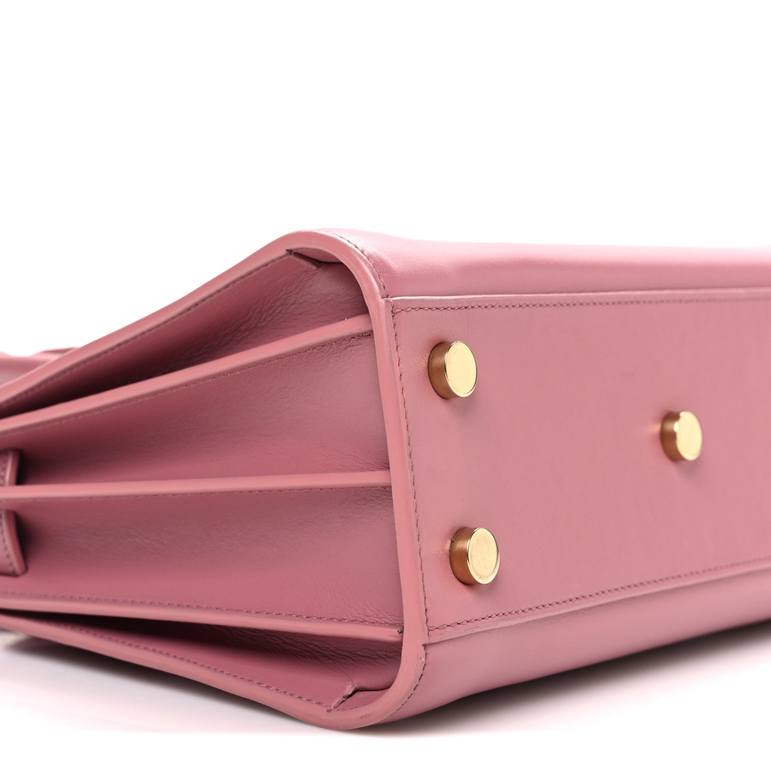 Saint Laurent Calfskin Nano Sac De Jour Rose Dark 8 of 9