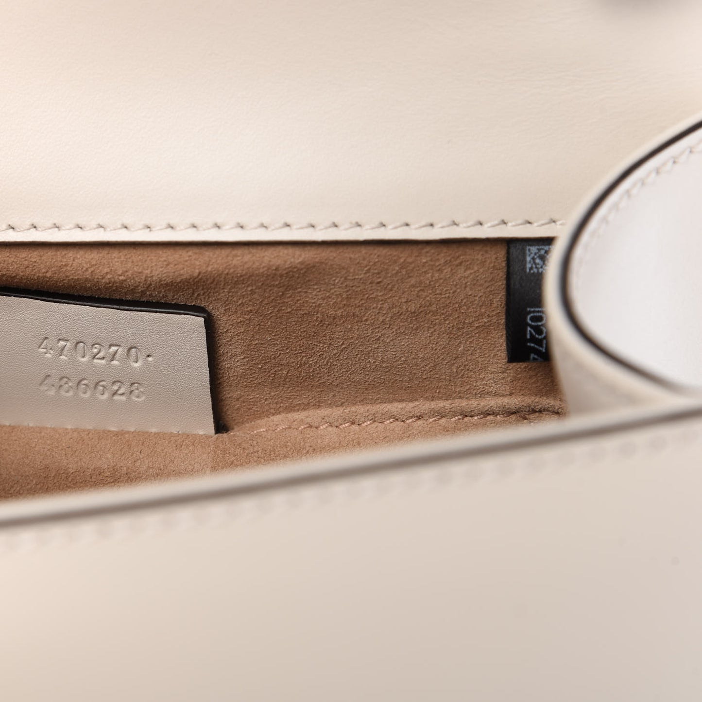 Calfskin Mini Sylvie Top Handle Bag White