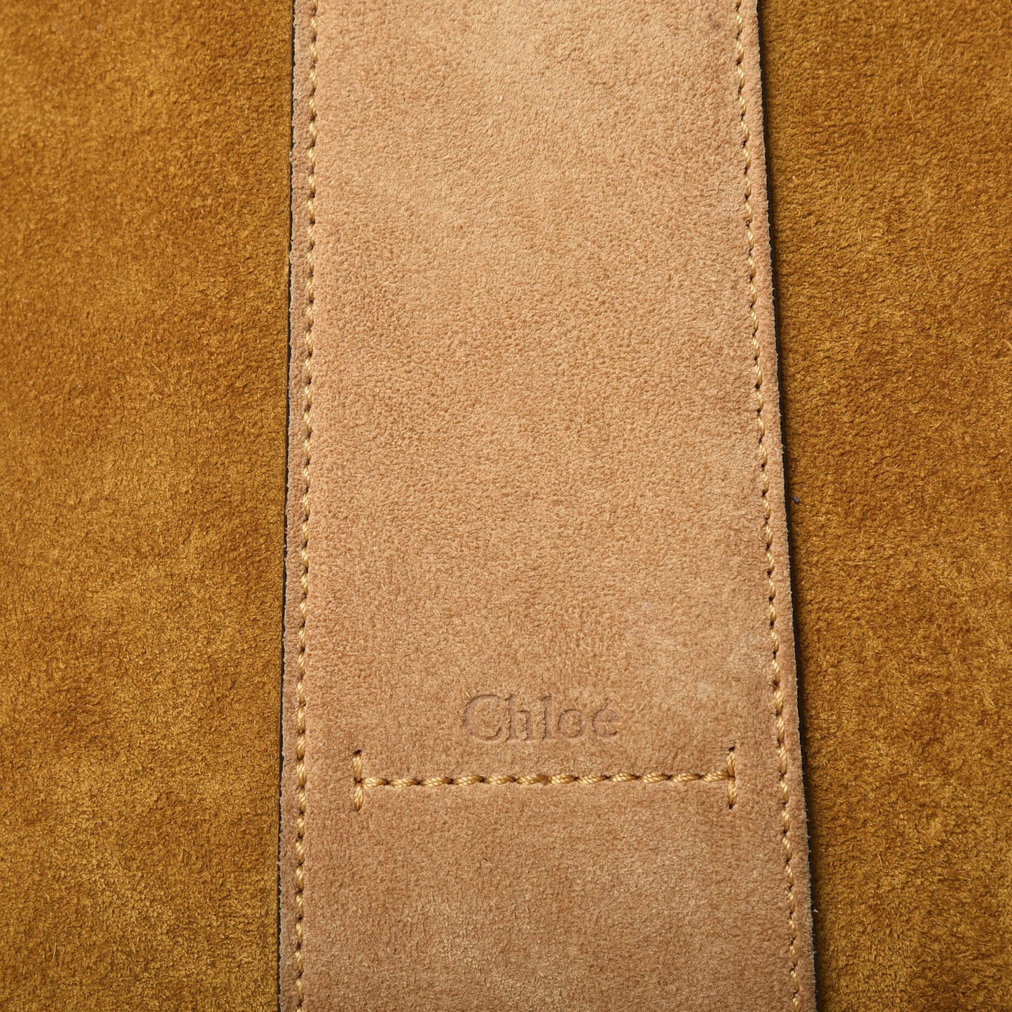 Suede Medium Lexa Shoulder Bag Mustard Brown
