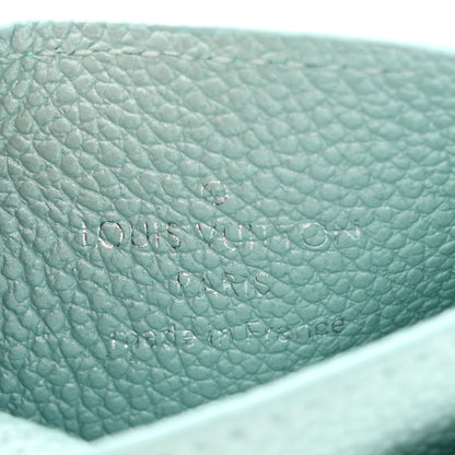 Louis Vuitton Empreinte Monogram LV Charms Card Holder Pearly Lagoon Turquoise 6 of 8