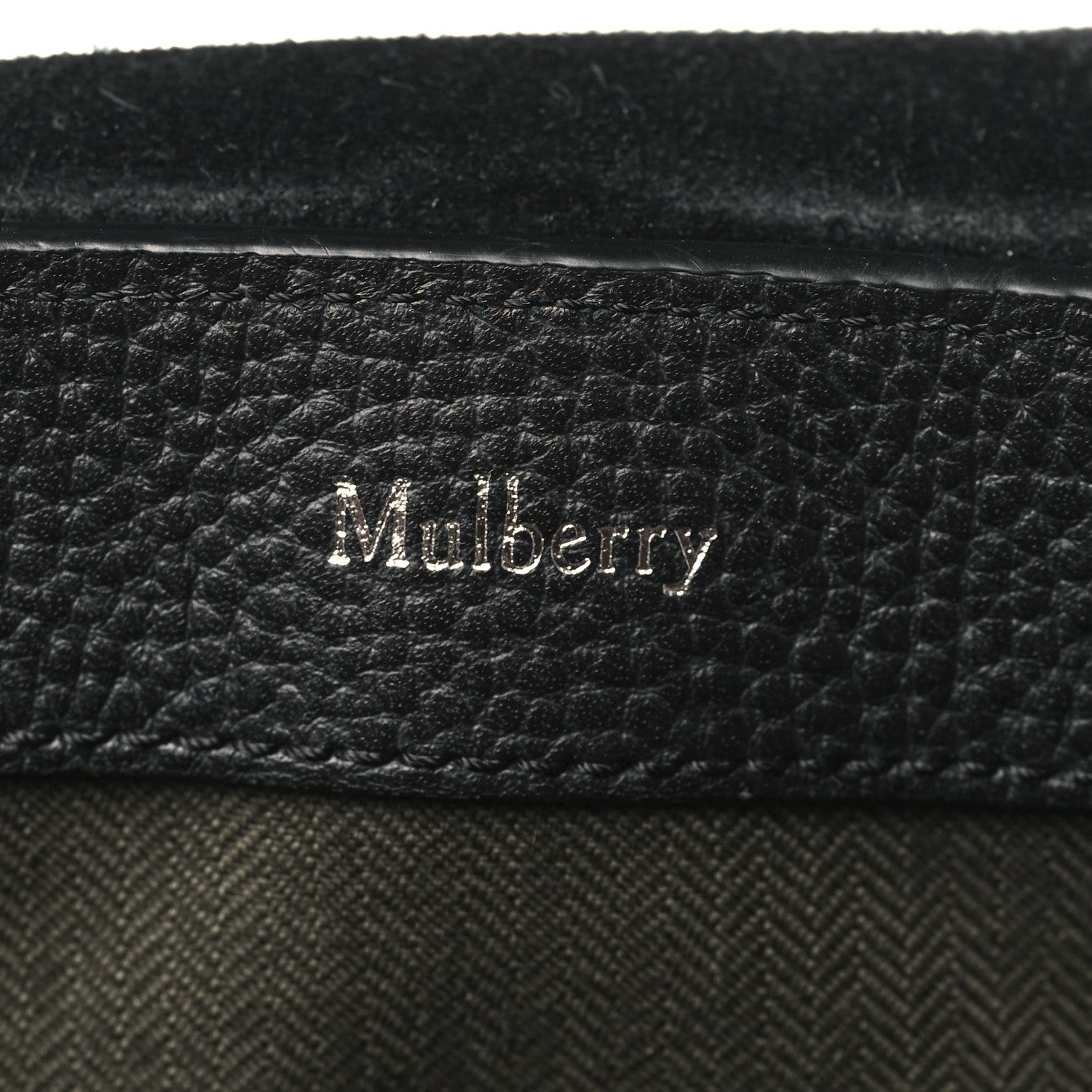 Mulberry Classic Grain Calfskin Chiltern Backpack Black 5 of 7