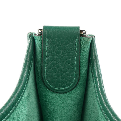 Hermes Taurillon Clemence Evelyne III PM Malachite 14 of 16