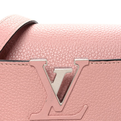 Louis Vuitton Taurillon Capucines PM Magnolia 8 of 10