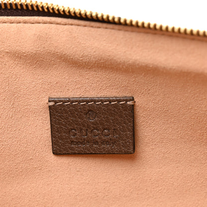 Gucci GG Supreme Monogram Large Ophidia Pouch Clutch Brown 6 of 9